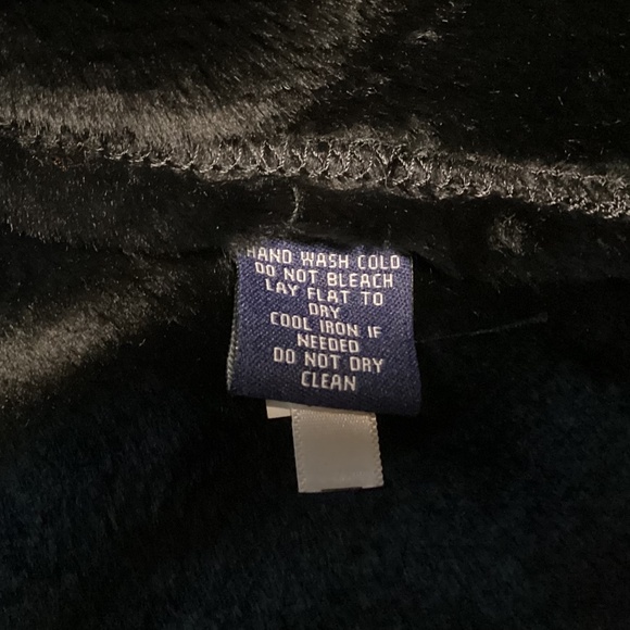 Chaps faux fur lined women’s suede vest - Picture 6 of 8